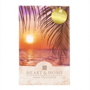 Západ slnka v raji - vonné vrecúško Heart & Home