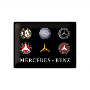 Plechová ceduľa Mercedes Benz veľká Postershop