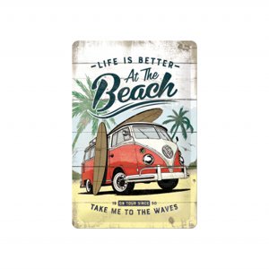Plechová ceduľa VW Beach malá Postershop