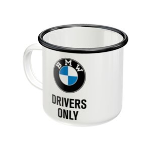 Plechový hrnček - BMW Drivers Only Postershop
