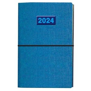 MINI DUO diár modrý 2024