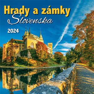 Nástenný kalendár Hrady a zámky Slovenska 2024