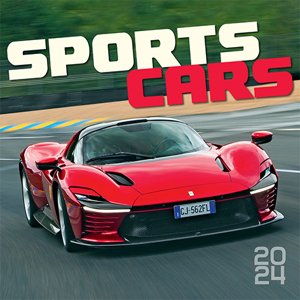 Nástenný kalendár Sports Cars 2024