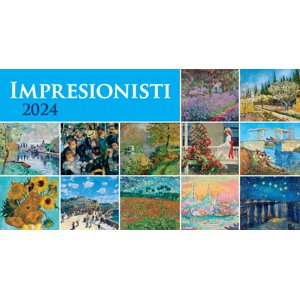 Stolový kalendár Impresionisti stolový 2024
