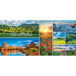 Stolový kalendár Poézia Slovenska 2024