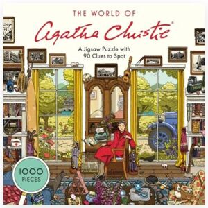 The World of Agatha Christie: 1000-piece Jigsaw