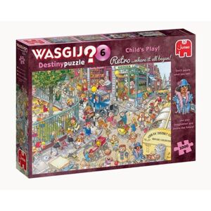 Puzzle Retro Osud Detské hry 1000 Wasgij