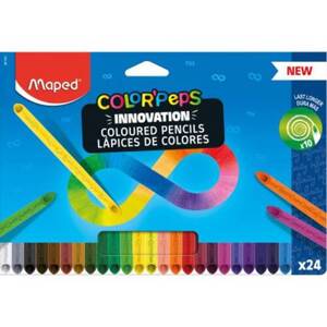 Farebné ceruzky MAPED Infinity 24 ks