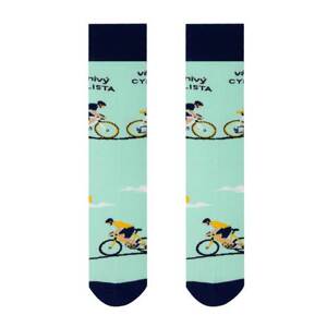 Unisex ponožky Vášnivý cyklista Paradoo (veľkosť: 36-40)