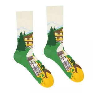 Unisex ponožky Zamkovského chata HestySocks (veľkosť: 35-38)