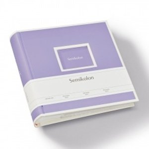 Fotoalbum Semikolon 200 Pockets lilac silk