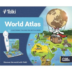 Tolki Pen + World Atlas (Kúzelné čítanie v angličtine)