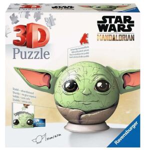 3D Puzzle-Ball Star Wars: Baby Yoda s ušami 72 Ravensburger