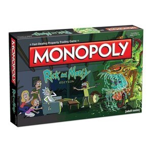 Hra Monopoly Rick and Morty (hra v angličtine)
