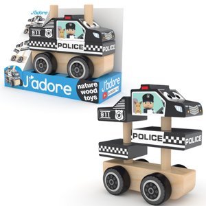 Stohovacie policajné auto J’ADORE