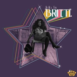 Britti - Hello, I'm Britti (Pink & Purple Swirl) LP