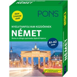 PONS Nyelvtanfolyam kezdőknek - Német (könyv+pendrive+online) - Biztos és átfogó nyelvtudás lépésről lépésre - Akár 3 hónap alatt