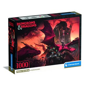 Puzzle Dungeons & Dragons 1000 compact Clementoni