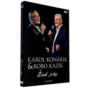 Konárik Karol & Robo Kazík - Život je boj 2CD+DVD