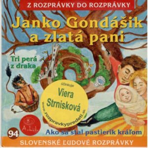 Rozprávka - Janko Gondášik a zlatá pani CD (kartón)