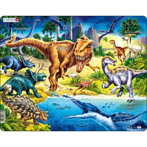 Puzzle Dinosaurus T-Rex Larsen NB-3