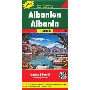 Albania 1:150 000 - automapa
