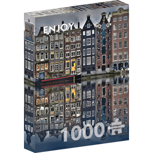 Puzzle Amsterdamské domy 1000 Enjoy