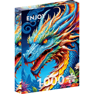 Puzzle Modrý drak 1000 Enjoy