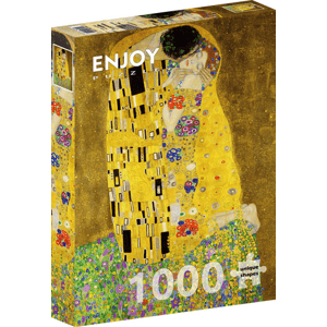 Puzzle Gustav Klimt: The Kiss 1000 Enjoy