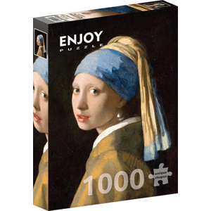 Puzzle Johannes Vermeer: Girl with a Pearl Earring 1000 Enjoy