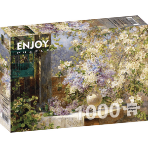 Puzzle Marie Egner: In the Blossoming Bower 1000 Enjoy