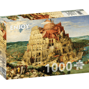 Puzzle Pieter Bruegel: The Tower of Babel 1000 Enjoy