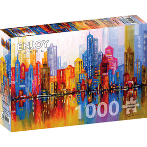 Puzzle Dúhové mesto 1000 Enjoy