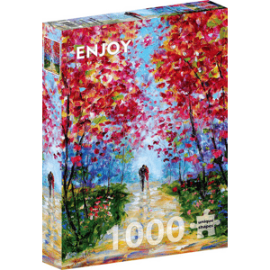 Puzzle Romantická jar 1000 Enjoy