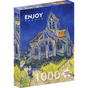 Puzzle Vincent Van Gogh: The Church in Auvers-sur-Oise 1000 Enjoy