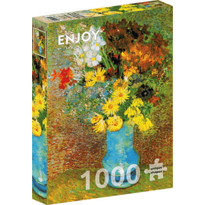 Puzzle Vincent Van Gogh: Vase with Daisies and Anemones 1000 Enjoy