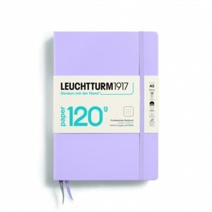 Zápisník LEUCHTTURM1917 edícia 120G Lilac, 203 p., bodkovaný