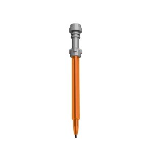 LEGO Star Wars gelové pero Svetelný meč - oranžové