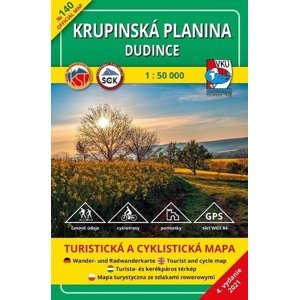 Krupinská planina-Dudince TM 140, 1:50 000, 4. vydanie