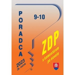 Poradca 9-10/2023 - ZDP (s komentárom po novele)