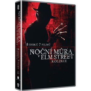 Noční můra v Elm Street kolekce 1.-7. 8DVD (DVD+DVD bonus)