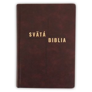 Biblia, Roháčkov preklad 2022, rodinný formát, bordová, pevná väzba
