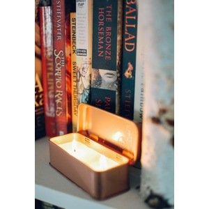 Paddywax Library Voňavá sójová sviečka v plechovke Frederick Douglass 70g