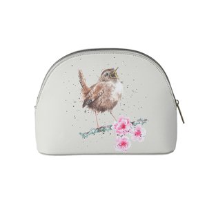 Stredná kozmetická taška "Home Tweet Home" – vtáčiky