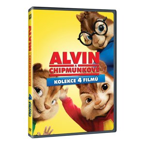 Alvin a Chipmunkové kolekce 1.-4. 4DVD