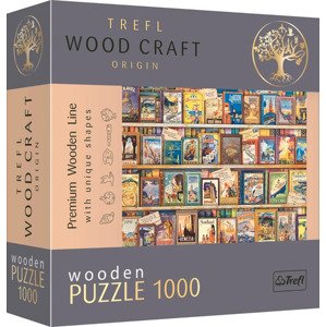 Drevené puzzle Svetoví cestovní sprievodcovia 1000 Trefl