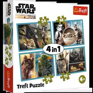 Puzzle 4v1 - Star Wars - Mandalorian
