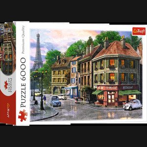 Puzzle Parížska ulička 6000 Trefl