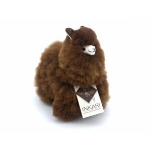 Plyšová hračka Alpaca SMALL – CHOCO CREAM