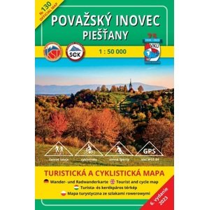 Považský Inovec - Piešťany - TM 130, 1: 50 000, 6. vydanie